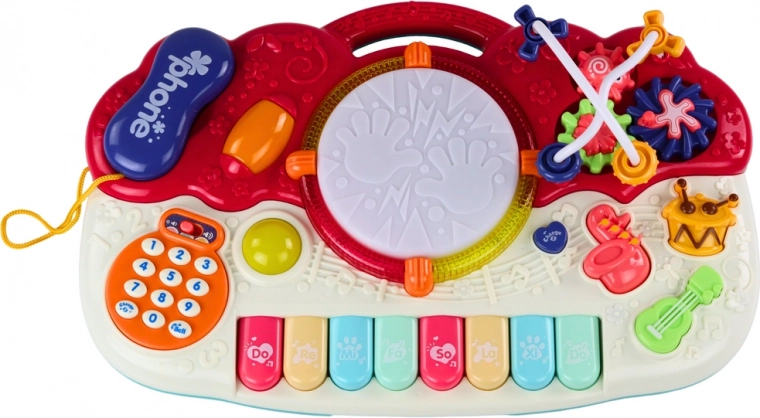 Bagātīga skaņu un gaismu palete