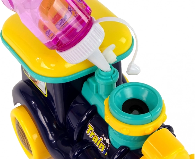 Burbuļi pēc komandas