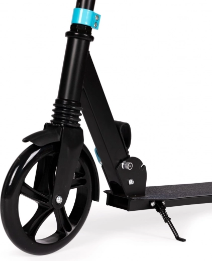 Ātra salocīšana, kājiņstands un droša bremzēšana