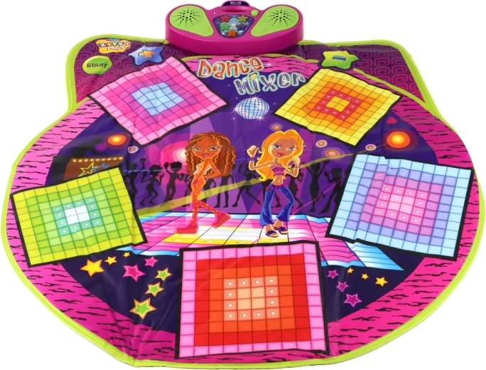 Krāsains interaktīvs deju paklājs
