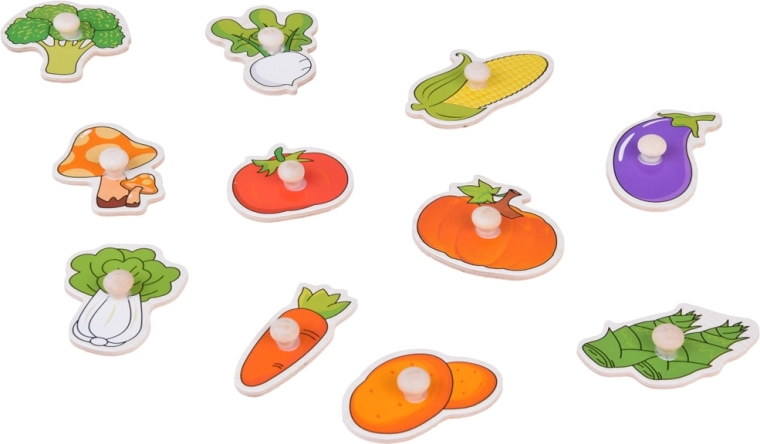 Māca atpazīt dārzeņus