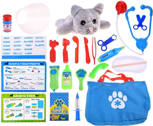 Daudzpusīgs veterinārās aprūpes komplekts