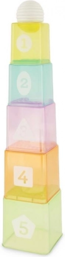 Būvējiet torņus un trenējiet motoriku