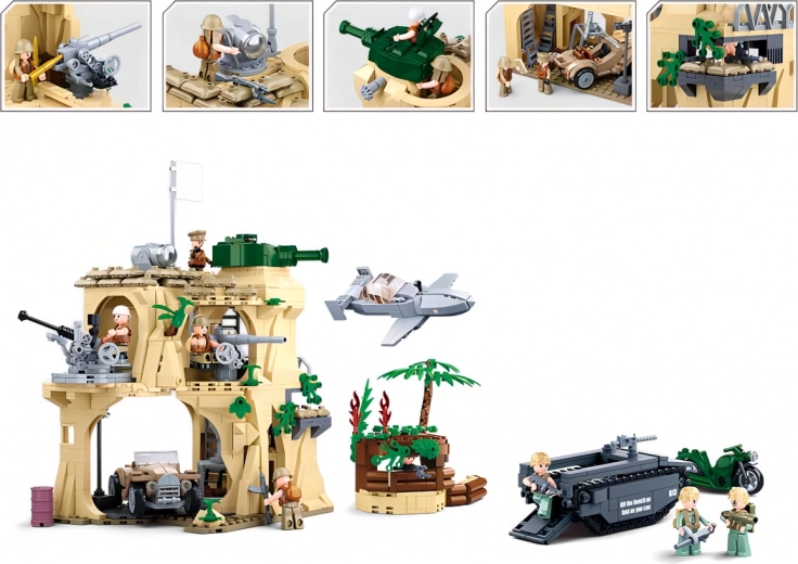 Liels cietoksnis un transportlīdzekļi dinamiskai spēlei