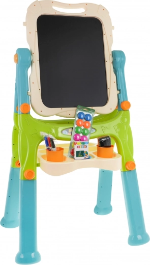 Augstumā regulējama un rotējama par 360°