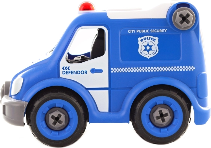 Skaņas efekti un policijas izskats