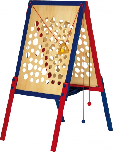 Durable wooden A-frame construction