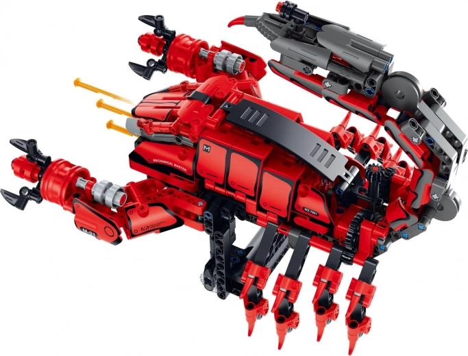 Kustīgs skorpions ar reālistiskām locītavām