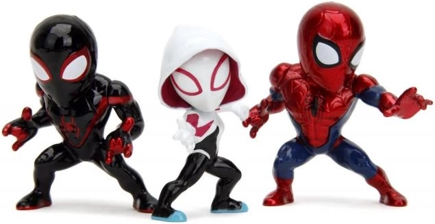 Trīs ikoniski tēli no SPIDER-MAN pasaules