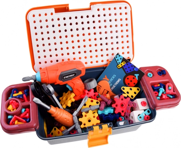 Koferītis 2 vienā: glabāšana un darba virsma