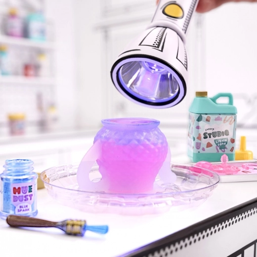 DIY veidošana ar efektiem un sacietēšanu gaismā