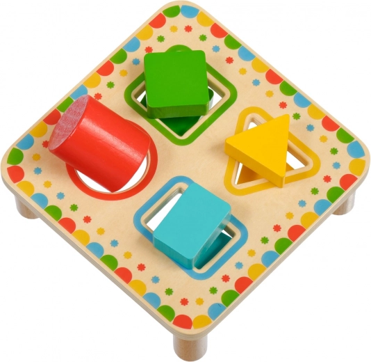 Stabila koka plāksne uz kājiņām