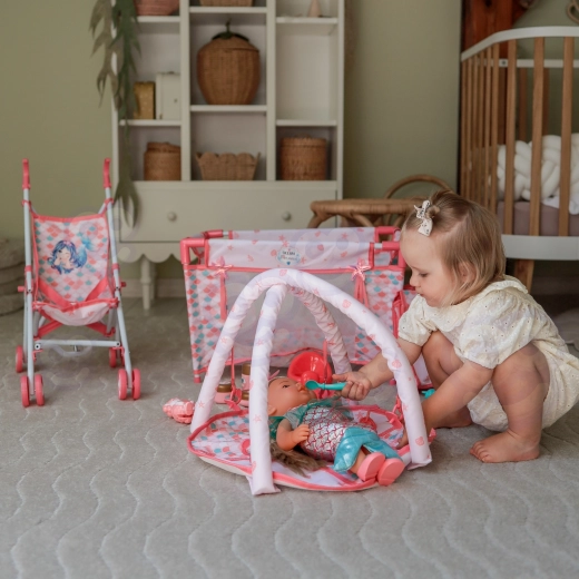 Soft textile accessories and play mat