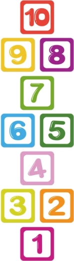 Rotaļīga ciparu 1–10 apguve