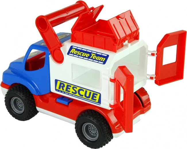 Opening doors and top compartment