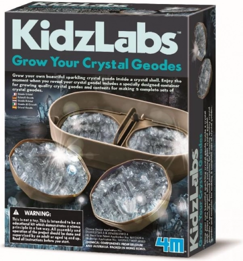 Audzējiet savu mirdzošo geodu