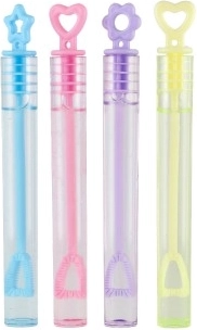 Košas krāsainas burbuļi