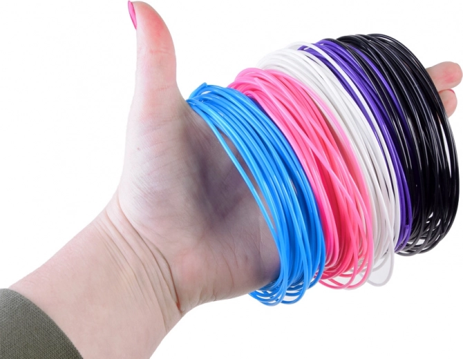 Piecas izteiksmīgas krāsas maksimālai radošumam