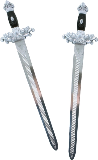 Divi zobeni dubultai izklaidei