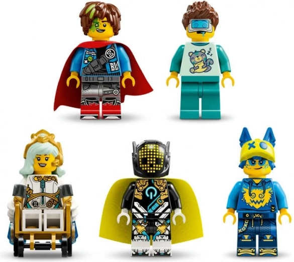 Spēcīgs minifigūru sastāvs