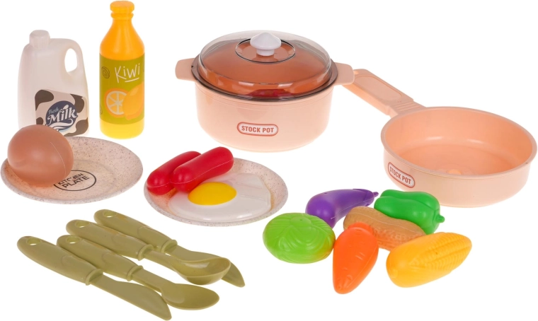 Bagātīgs piederumu komplekts radošai spēlei