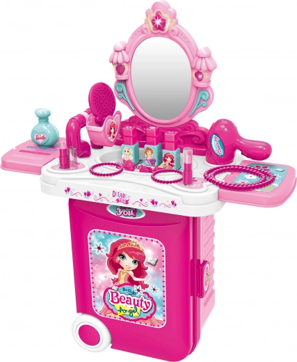 Ātra pārvēršana par kosmētikas galdiņu