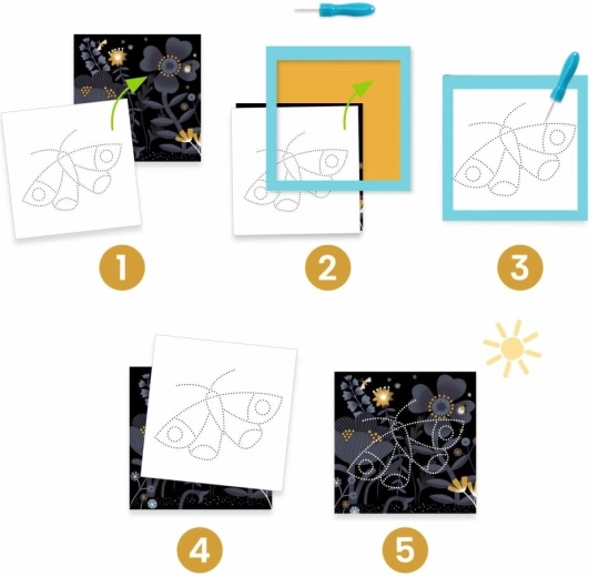 Soli pa solim ar caurduršanas adatu