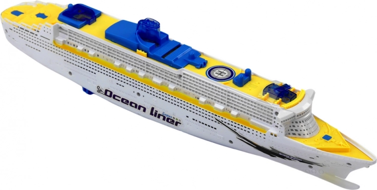 Liela 50 cm laiva ar reālistiskām detaļām