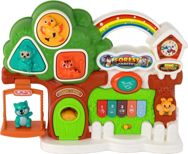 Interaktīvs koks pilns atklājumu