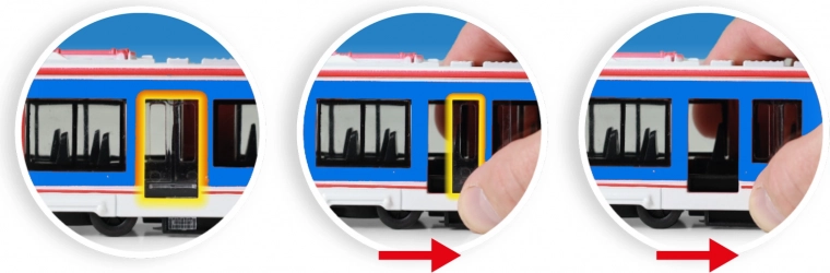 Atveramas durvis ar sviru