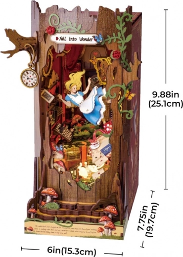 Unikāla dekorācija grāmatu mīļotājiem