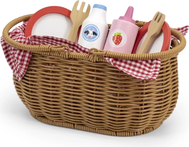 Izturīgs groziņš ar rūtainu segu