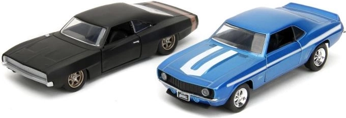 Divi ikoniski muscle car vienā iepakojumā