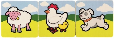 Izturīgas koka kartītes mazām rociņām