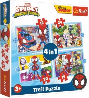 Beloved heroes from MARVEL Spidey and His Amazing Friends