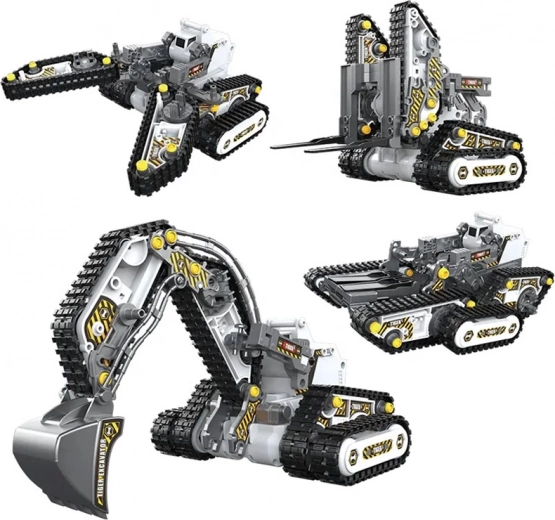 Saliec un vadi 4 dažādas mašīnas