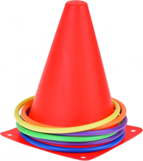 Krāsaini konusi un aplīši