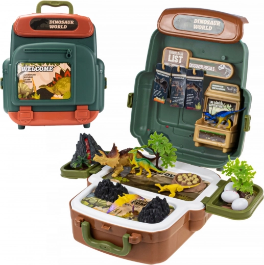 Pārnēsājams koferītis 2 vienā: glabāšana un spēļu pasaule