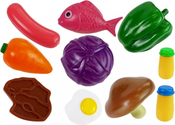 Koši pārtikas produkti radošām receptēm