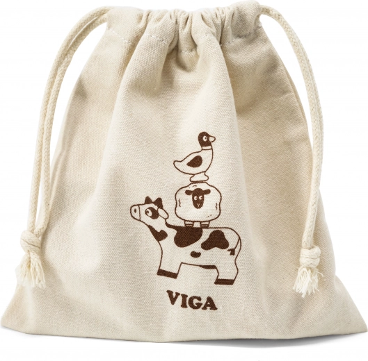 Praktiska uzglabāšana kokvilnas maisiņā