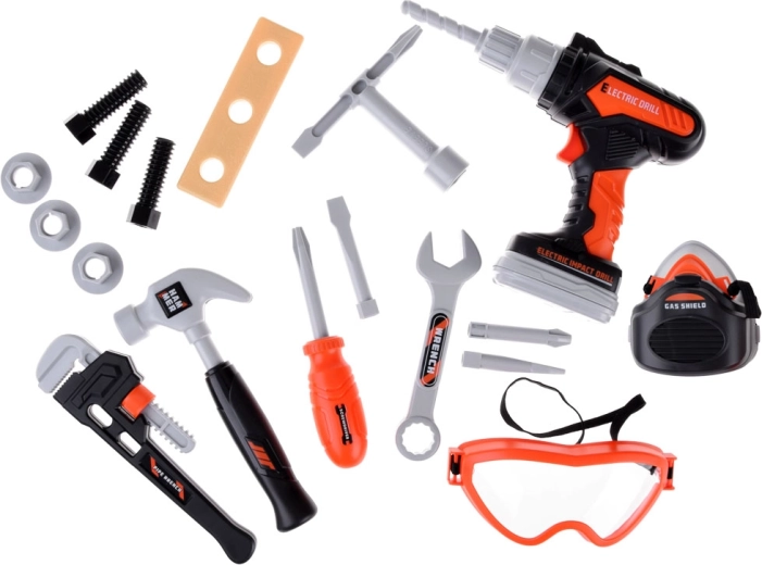 Daudz instrumentu dažādiem remontdarbiem