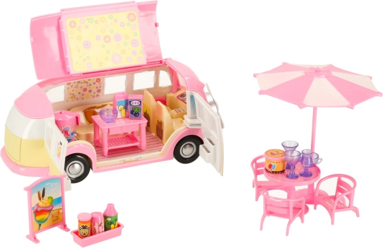 Pilna kafejnīciņa āra sēdvietām