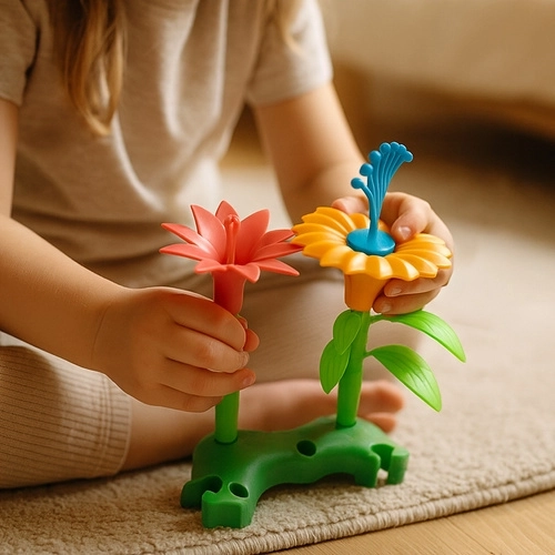 Radoša ziedu būvēšana