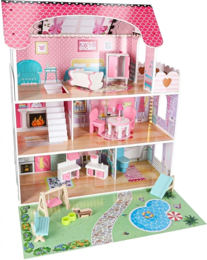 Vairākstāvu namiņš ar 6 zonām