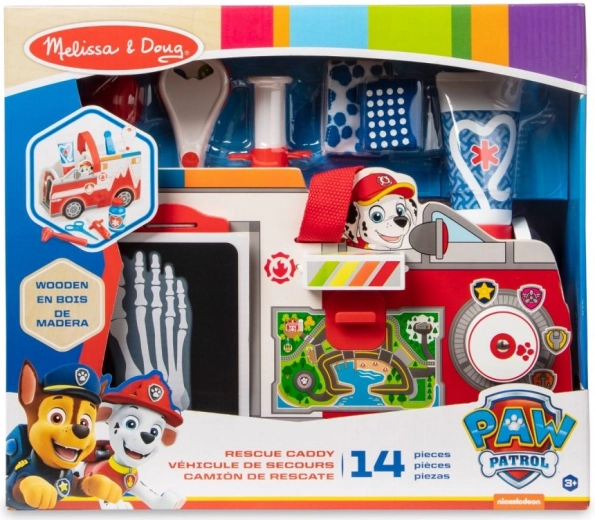Wooden design with PAW PATROL license