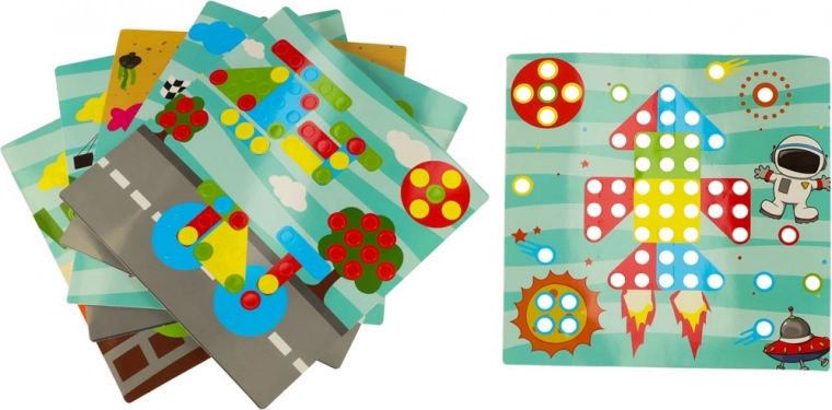 Mozaīkas plāksne un paraugi