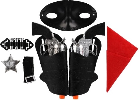 Pilns kovboju aprīkojums vienā komplektā