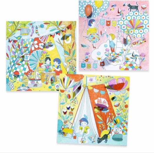 Unikālas trīsdimensiju ilustrācijas