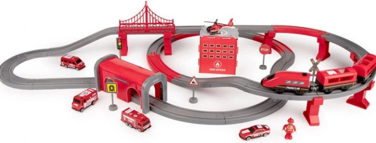 Elektriskā lokomotīve un gara trase