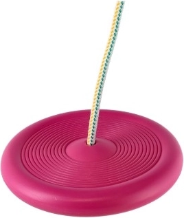 Ērts šķīvja formas sēdeklis ar drošu satvērienu